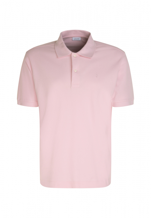 Tricou polo bumbac pique barbati SEIDENSTICKER roz [1]