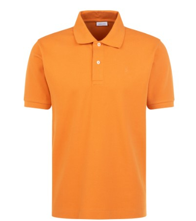 Tricou polo bumbac pique barbati SEIDENSTICKER portocaliu [1]