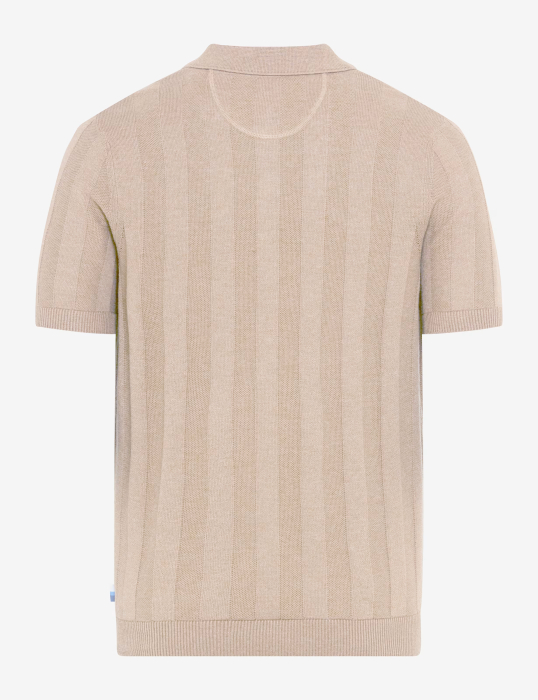 Tricou polo in/bumbac barbati BRAX PASCAL bej [2]