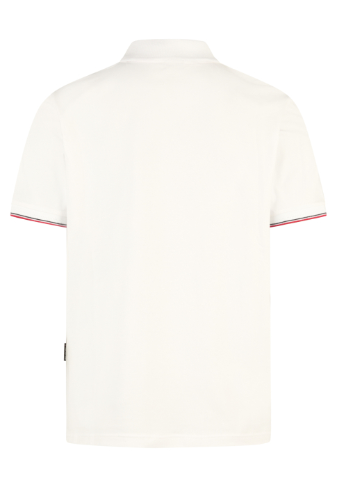 Tricou polo Jerseu bumbac organic barbati HECHTER alb [2]