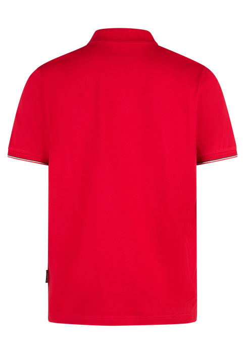 Tricou polo Jerseu bumbac organic barbati HECHTER rosu [2]