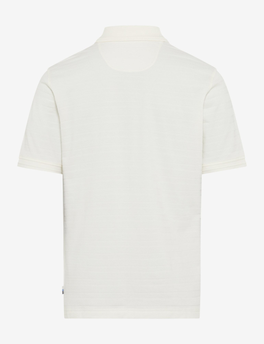 Tricou polo bumbac barbati BRAX PACO JS alb [2]