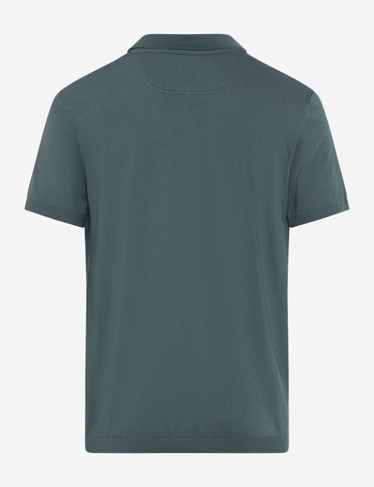 Tricou polo barbati bumbac/modal BRAX PARVIS verde [2]