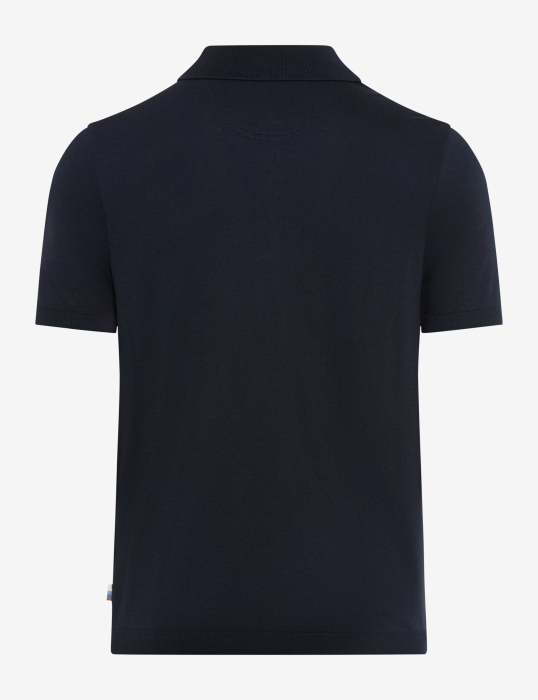 Tricou polo bumbac/modal barbati BRAX PARVIS bleumarin [2]