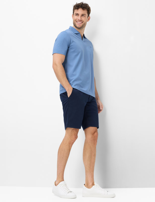 Tricou polo bumbac/in barbati BRAX PAZ albastru [4]