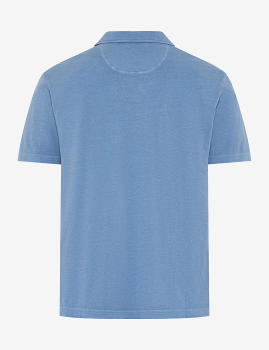 Tricou polo bumbac/in barbati BRAX PAZ albastru [7]