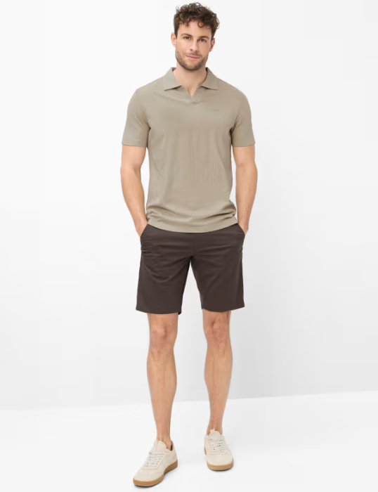 Tricou polo bumbac/in barbati BRAX PAZ  bej [4]