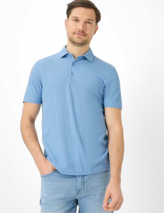 Tricou polo barbati BRAX PEPE  albastru deschis [3]