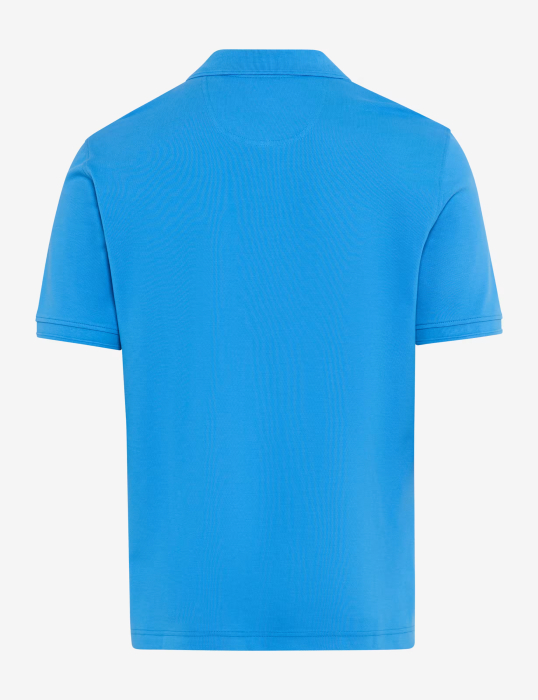 Tricou polo bumbac barbati BRAX PETE albastru [2]