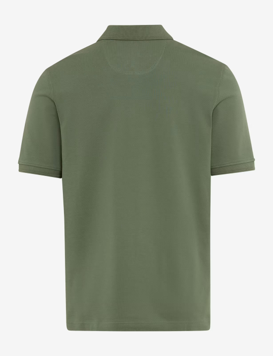 Tricou polo bumbac barbati BRAX PETE verde [2]