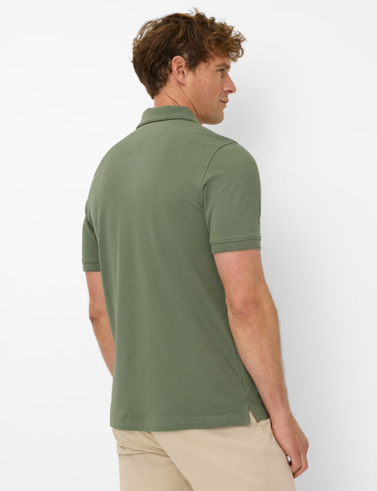 Tricou polo bumbac barbati BRAX PETE verde [4]