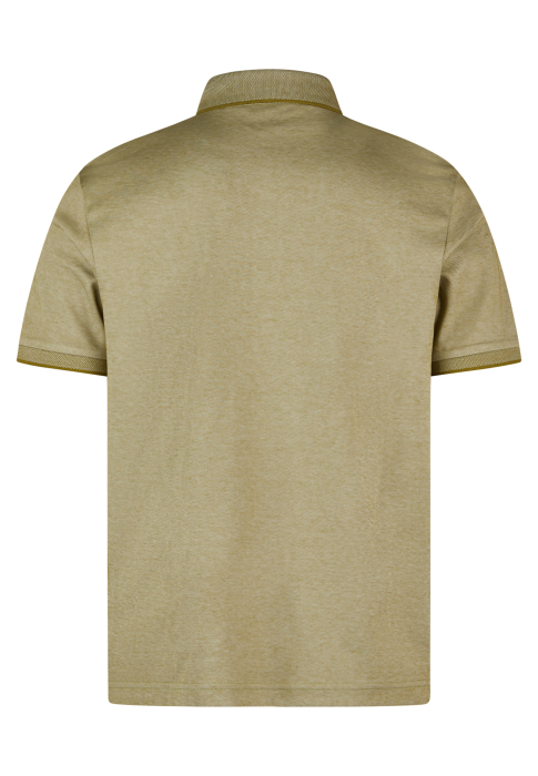 Tricou polo Pique barbati HECHTER kaki melanj [2]