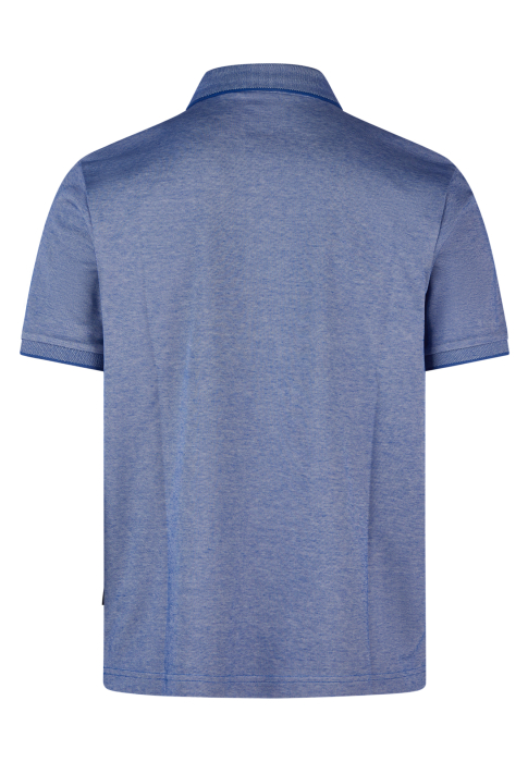 Tricou polo Pique barbati HECHTER albastru melanj [2]