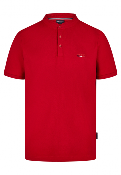 Tricou polo tunica bumbac Pique barbati HECHTER rosu [1]