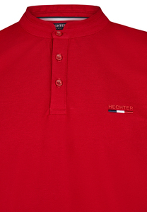 Tricou polo tunica bumbac Pique barbati HECHTER rosu [4]