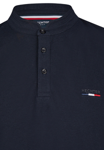 Tricou polo tunica bumbac Pique barbati HECHTER bleumarin [4]