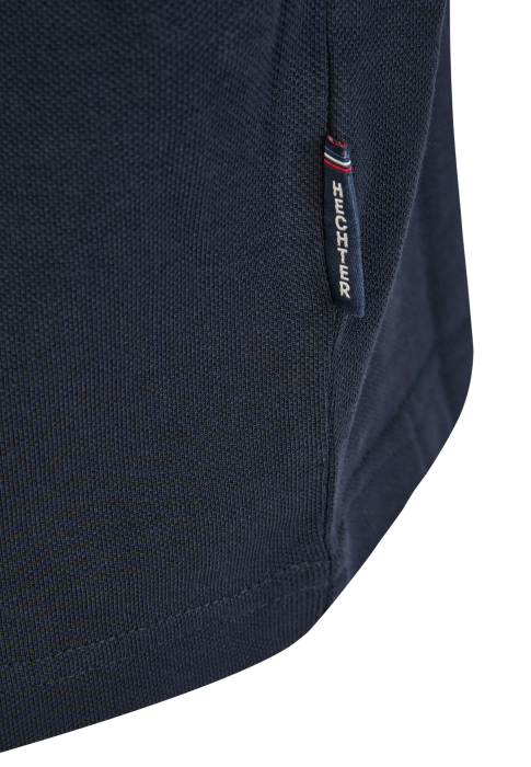 Tricou polo bumbac organic Pique guler tunica barbati HECHTER bleumarin [3]