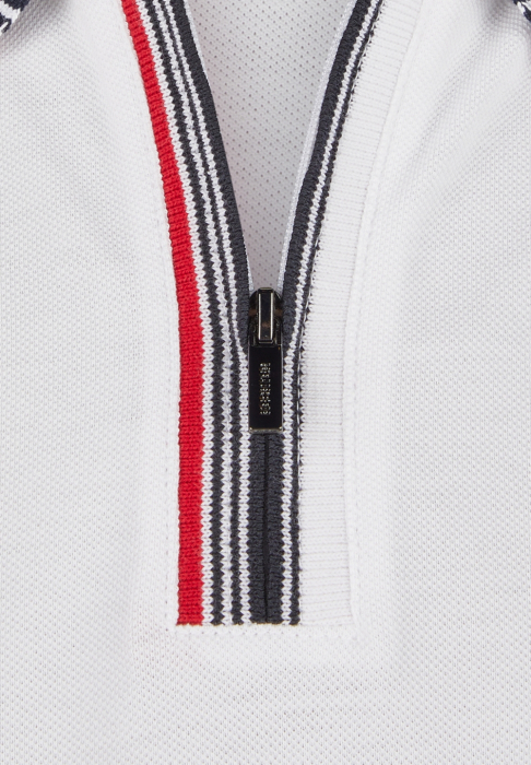 Tricou polo Pique 74020-151915 10 alb L [6]