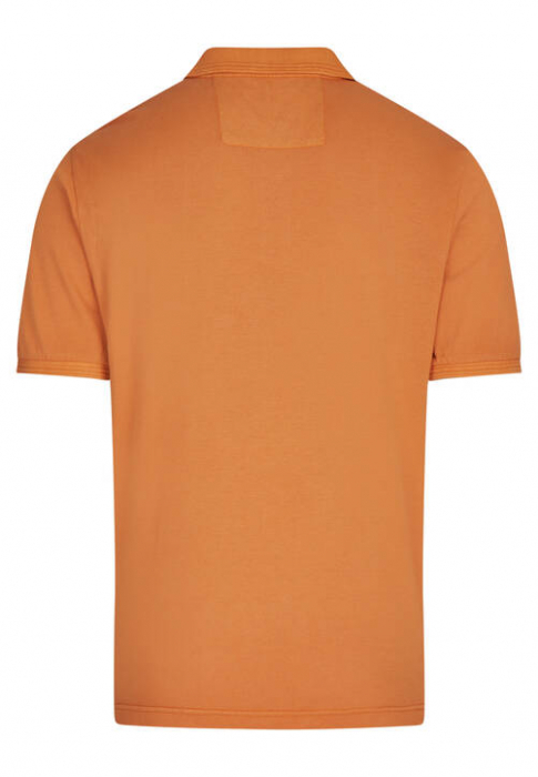 Tricou polo bumbac barbati DANIEL HECHTER Pique portocaliu [2]