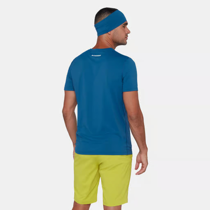 Tricou multifunctional barbati MAMMUT SELUN FL albastru [3]