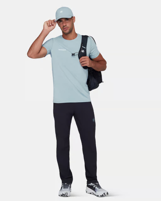 Tricou multifunctional barbati MAMMUT SELUN FL gri [5]