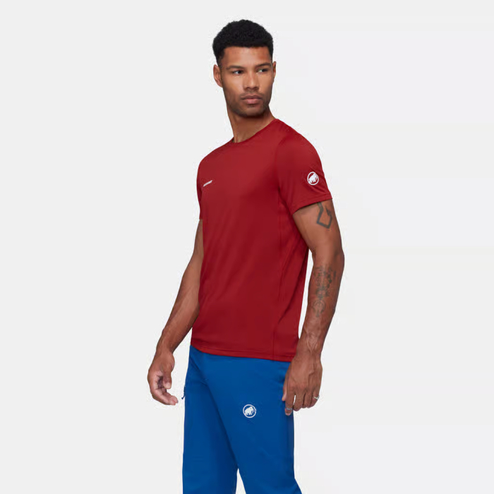 Tricou multifunctional barbati MAMMUT SELUN FL rosu [4]