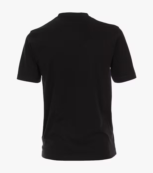 Tricou bumbac anchior barbati CASA MODA negru - set 2 bucati [2]