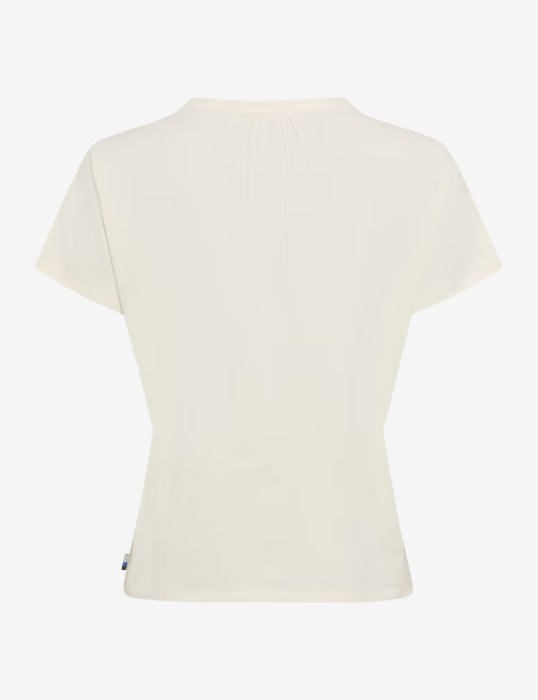 Tricou V Neck femei bumbac/modal BRAX CAELEN S crem [7]
