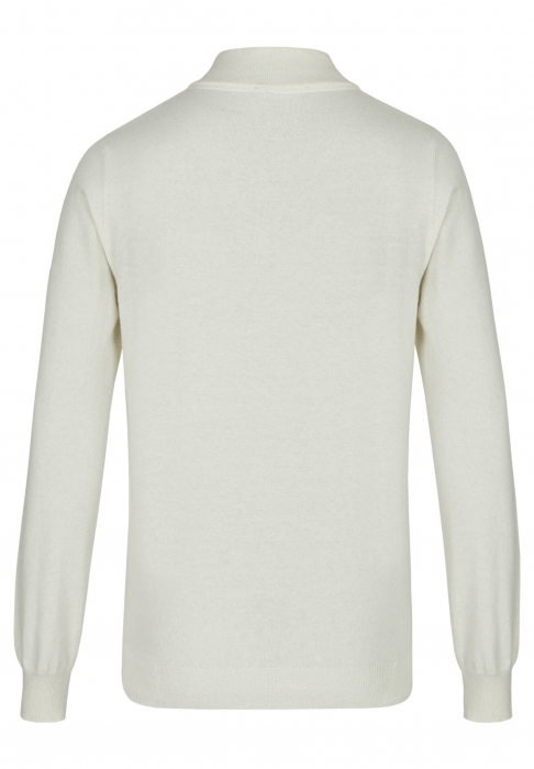 Pulover troyer merino 1/3 fermoar barbati DANIEL HECHTER crem [2]