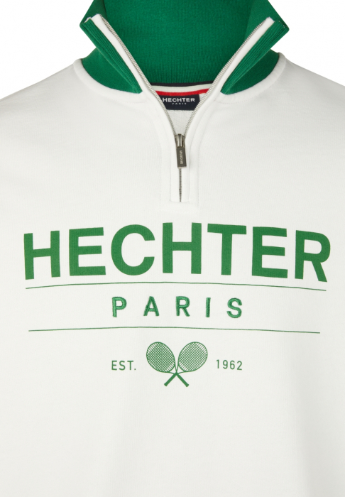 Bluza sport troyer bumbac barbati HECHTER alb [4]