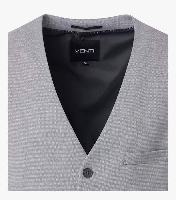 Vesta costum mix&match barbati VENTI gri deschis [3]