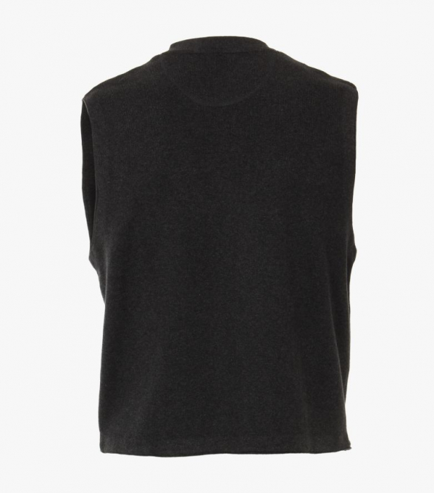 Vesta bumbac Pima nasturi barbati CASA MODA antracit [2]