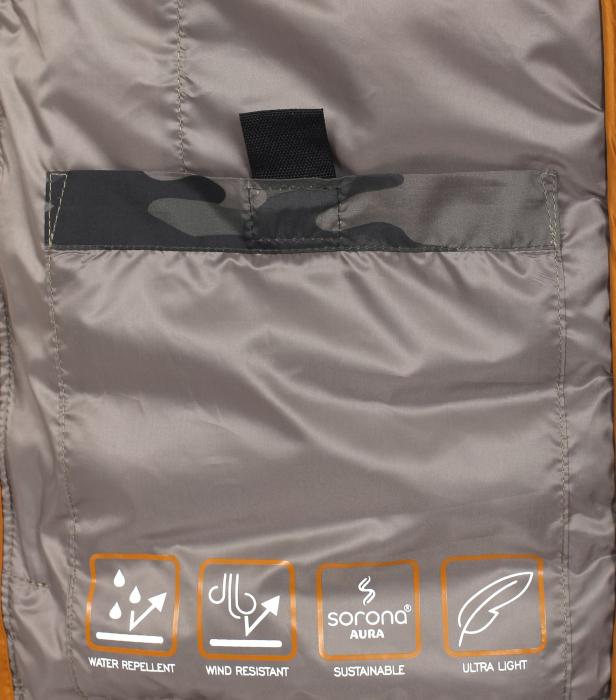 Vesta matlasata outdoor CASA MODA verde print camuflaj [5]