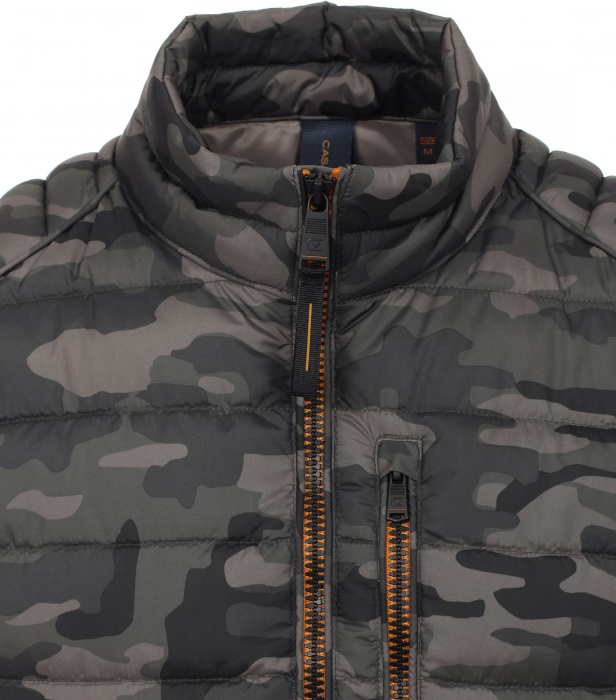 Vesta matlasata outdoor CASA MODA verde print camuflaj [2]