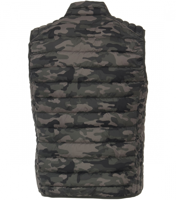 Vesta matlasata outdoor CASA MODA verde print camuflaj [4]