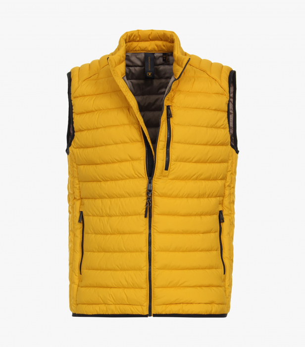 Vesta matlasata fermoar barbati CASA MODA galben [1]