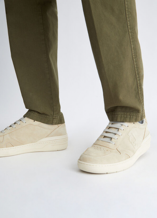 Pantof piele intoarsa sneaker barbati LIU JO Walker01 bej [4]