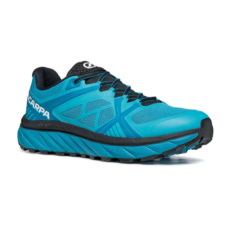 incaltaminte sport si outdoor - Pantofi trail barbati SCARPA SPIN INFINITY turcoaz