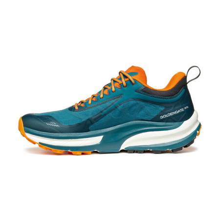 Pantofi impermeabili alergare barbati Gore-Tex SCARPA GOLDEN GATE ATR turcoaz/portocaliu [2]
