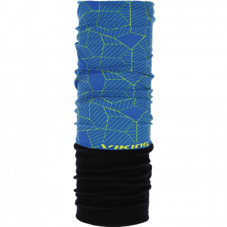 Outdoor - Bandana unisex POLARTEC VIKING albastru print retea