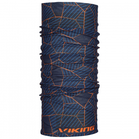 Outdoor - Bandana unisex POLARTEC OUTSIDE VIKING bleumarin print retea