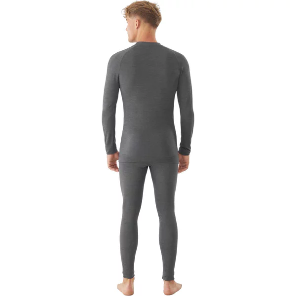 Set lenjerie termica merino/bambus barbati VIKING Shuter gri [1]
