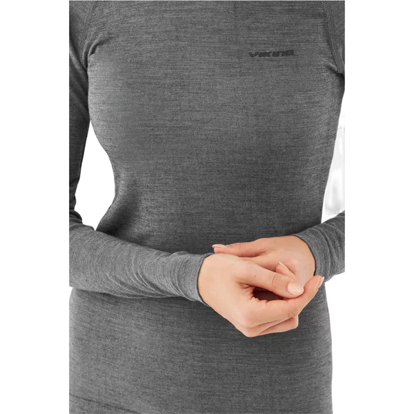 Set lenjerie termica merino/bambus femei VIKING Shuter gri [3]