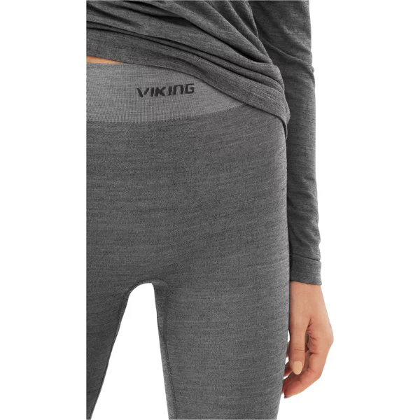 Set lenjerie termica merino/bambus femei VIKING Shuter gri [4]