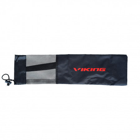 Bete trekking pliabile carbon/fibra de sticla VIKING Spider FS negru/rosu [7]