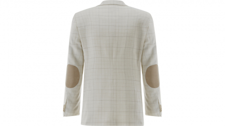 Sacou lana/in barbati CARL GROSS Modern Terry 41.334S3 crem carouri [1]