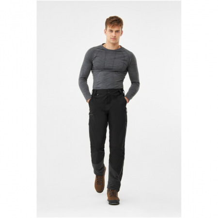 Pantaloni drumetie impermeabili barbati VIKING TREK PRO 2.0 negru [1]