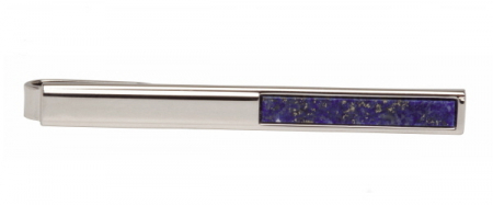 Accesorii - Ac cravata DALACO metal argintiu / lapis lazuli