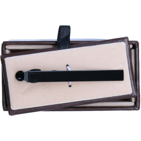 butoni ace cravata - Ac de cravata LINTA negru mat