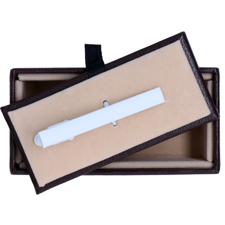 butoni ace cravata - Ac de cravata LINTA alb mat